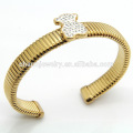 Beautiful High Quality Fashion Bear Stainless Steel Bracelet Jewelry For Women GSL037